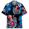 Hawaiian Shirt / Adults / S Octopus Hawaiian Shirt