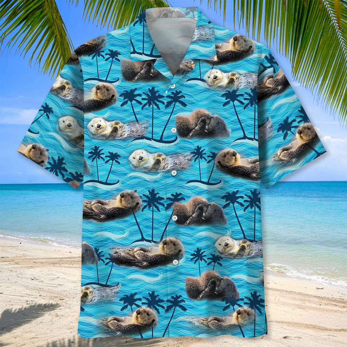 Otters Ocean Hawaiian Shirt