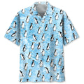 Hawaiian Shirt / Adults / S Penguins Ice Hawaiian Shirt