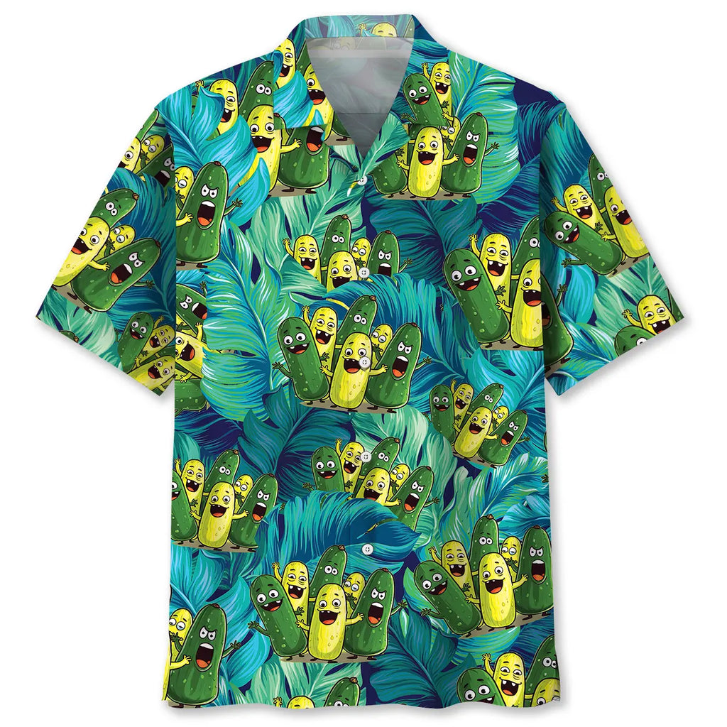 Hawaiian Shirt / Adults / S Pickle Squad Hawaiian Shirt