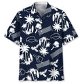 Hawaiian Shirt / Adults / S Pickleball Black Hawaiian Shirt