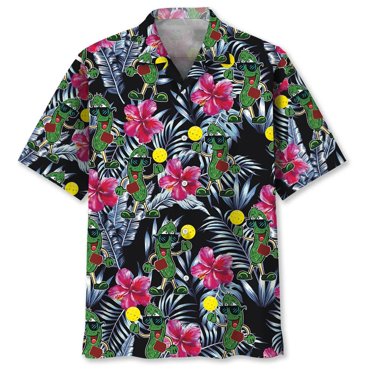 Hawaiian Shirt / Adults / S Pickleball Fun Hawaiian Shirt