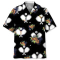 Hawaiian Shirt / Adults / S Pickleball Hawaiian Nature Hawaiian Shirt