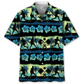 Hawaiian Shirt / Adults / S Pickleball Nature Beach Hawaiian Shirt