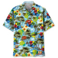 Hawaiian Shirt / Adults / S Pickleball Tropical Hawaiian Shirt