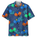Hawaiian Shirt / Adults / S Pickleball Tropical Hawaiian Shirt