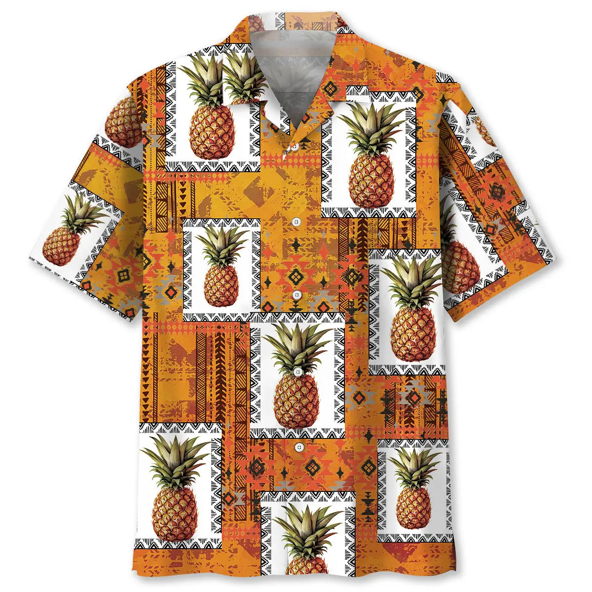 Hawaiian Shirt / Adults / S Pineapple Hawaiian Shirt Men