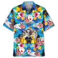 Hawaiian Shirt / Adults / S Poker Tropical Hawaiian Shirt