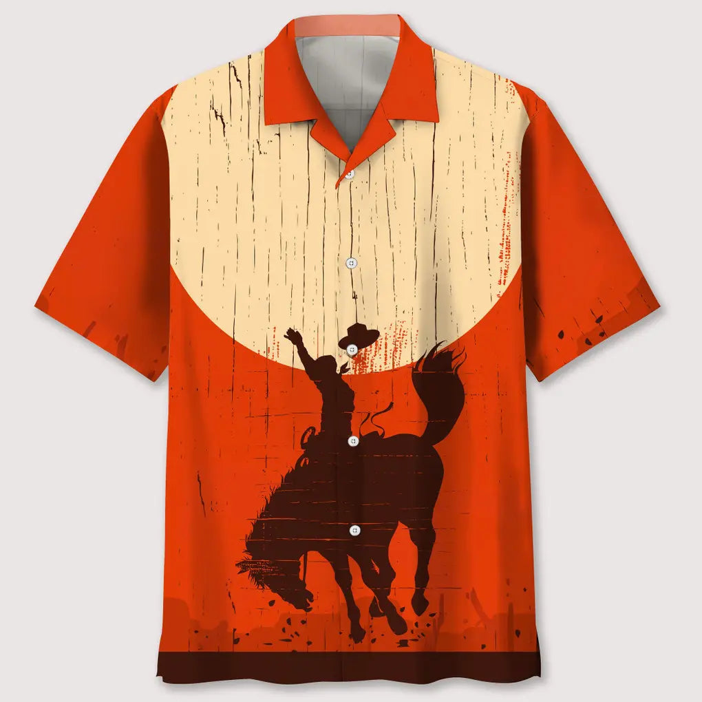 Hawaiian Shirt / Adults / S Rodeo Hawaiian Shirt