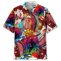 Hawaiian Shirt / Adults / S Rugby Color Hawaiian Shirt