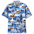 Hawaiian Shirt / Adults / S Sailing Vintage Hawaiian Shirt