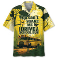 Hawaiian Shirt / Adults / S School Bus Drive Hawaiian Shirt
