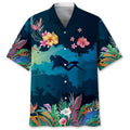 Hawaiian Shirt / Adults / S Scuba Diving Beach Tropical Hawaiian Shirt