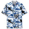 Hawaiian Shirt / Adults / S Scuba Diving Blue Nature Hawaiian Shirt