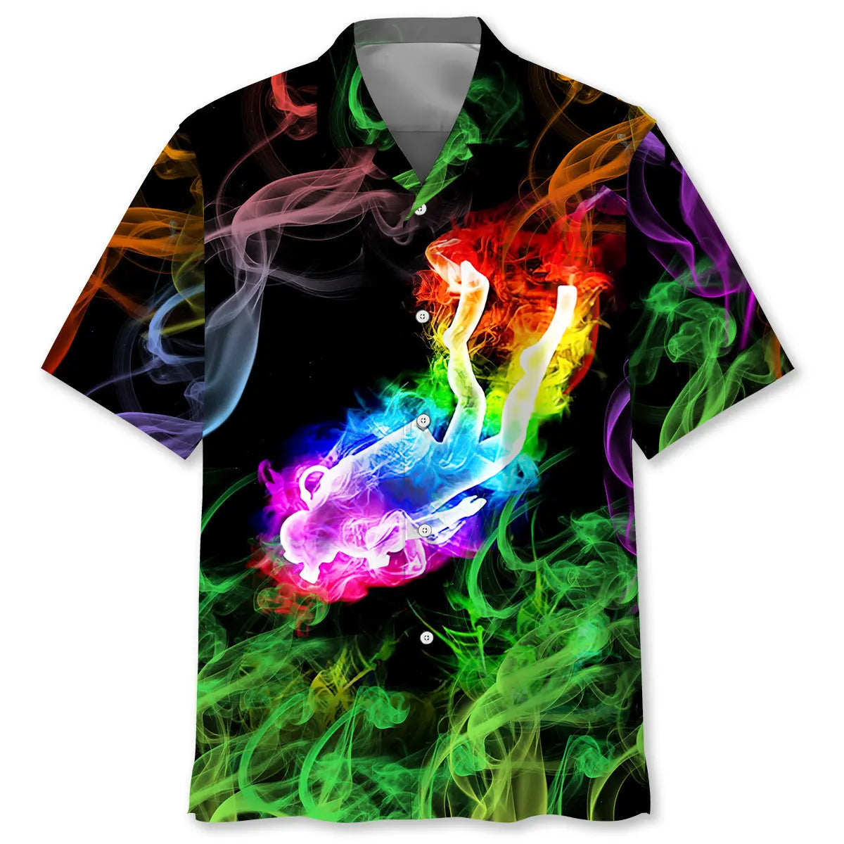 Hawaiian Shirt / Adults / S Scuba Diving Colorful Hawaiian Shirt
