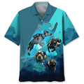 Hawaiian Shirt / Adults / S Scuba Diving Dog Dive Hawaiian Shirt