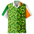 Hawaiian Shirt / Adults / S Shamrock Irish St.Patrick Day Hawaiian Shirt