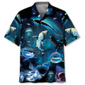 Hawaiian Shirt / Adults / S Shark Hawaiian Shirt
