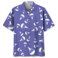 Hawaiian Shirt / Adults / S Skydiving Purple Hawaiian Shirt