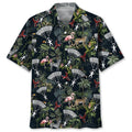 Hawaiian Shirt / Adults / S Skydiving Tropical Hawaiian Shirt