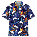 Hawaiian Shirt / Adults / S Skydiving Tropical Hawaiian Shirt