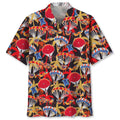 Hawaiian Shirt / Adults / S Skydiving Tropical Hawaiian Shirt
