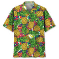 Hawaiian Shirt / Adults / S Summer Pineapple Hawaiian Shirt Men