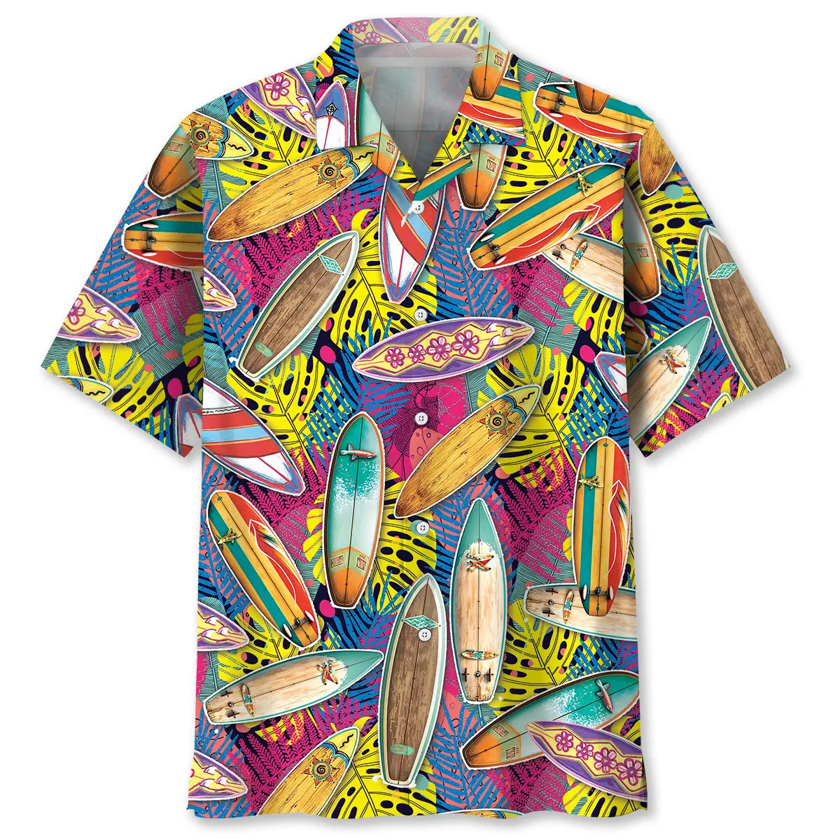 Hawaiian Shirt / Adults / S Surfing Nature Hawaiian Shirt