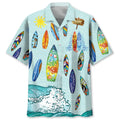 Hawaiian Shirt / Adults / S Surfing Ocean Hawaiian Shirt
