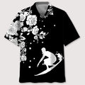 Hawaiian Shirt / Adults / S Surfing Rose Hawaiian Shirt