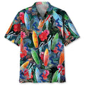 Hawaiian Shirt / Adults / S Surfing Tropical Hawaiian Shirt