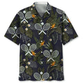 Hawaiian Shirt / Adults / S Tennis Hawaiian Nature Hawaiian Shirt