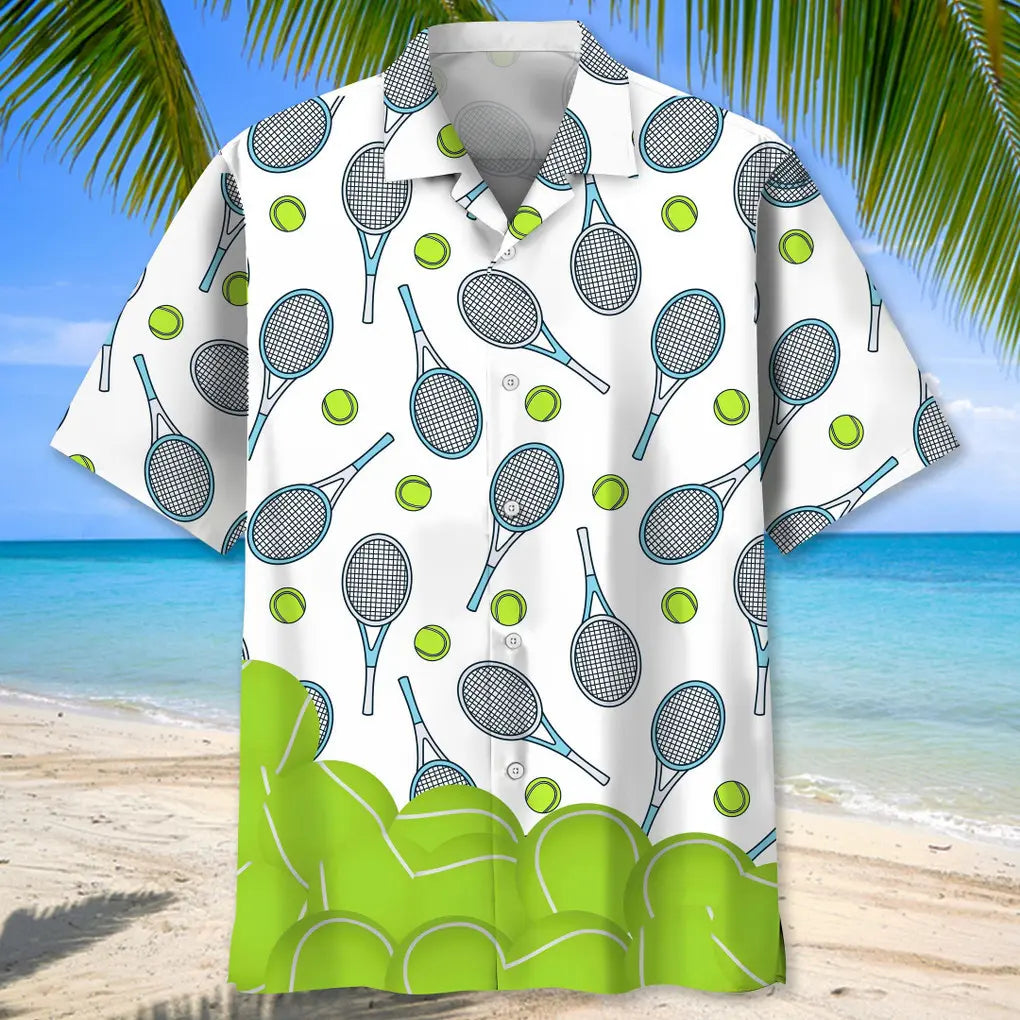 Tennis Lovers Hawaiian Shirt