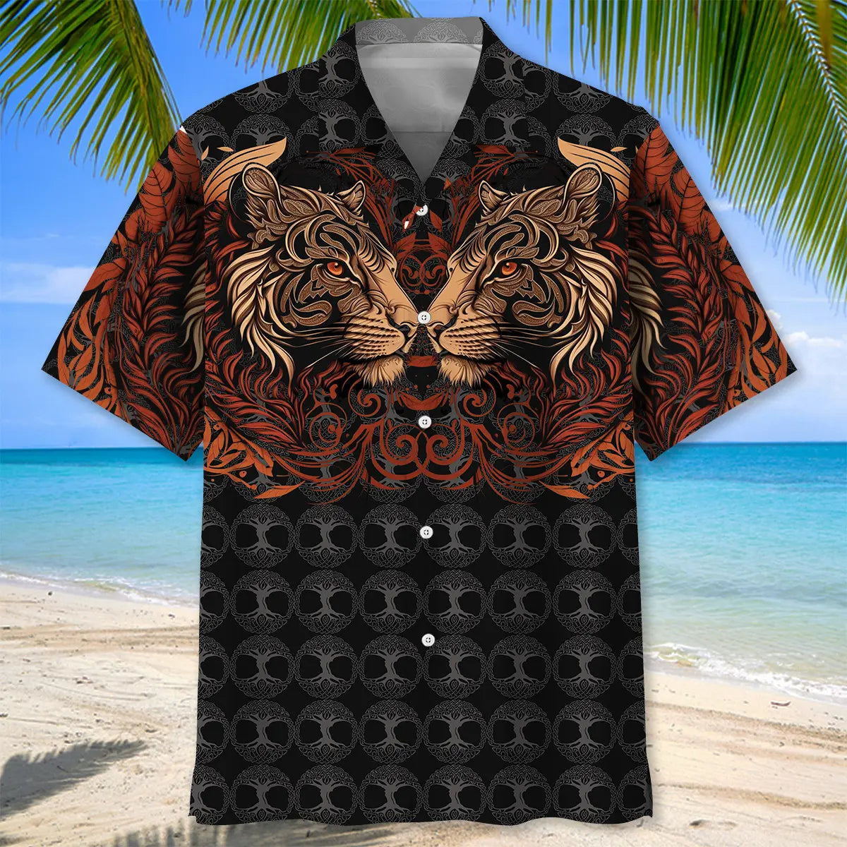 Tiger Vintage Hawaiian Shirt