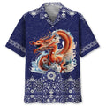 Hawaiian Shirt / Adults / S Traditional Chinese Dragon Hawaiian Shirt