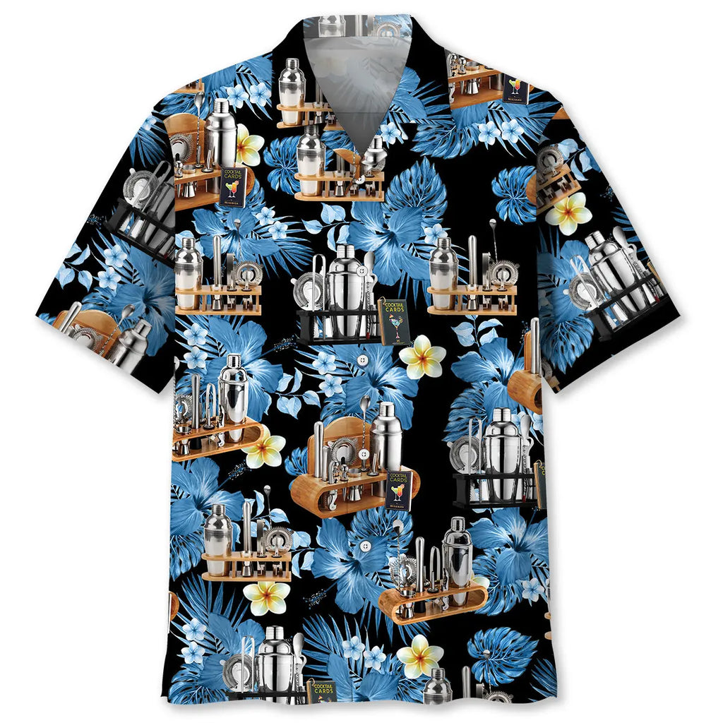 Hawaiian Shirt / Adults / S Tropical Bartender Set Hawaiian Shirt