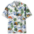 Hawaiian Shirt / Adults / S Tropical Camping Hawaiian Shirt