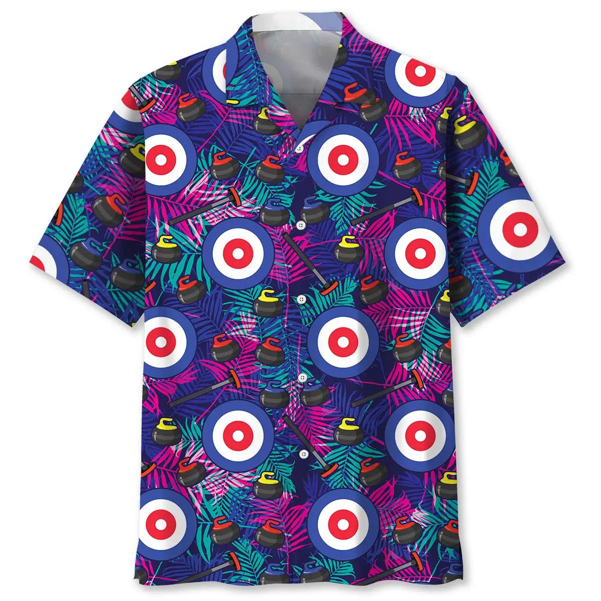 Hawaiian Shirt / Adults / S Tropical Curling Hawaiian Shirt Men