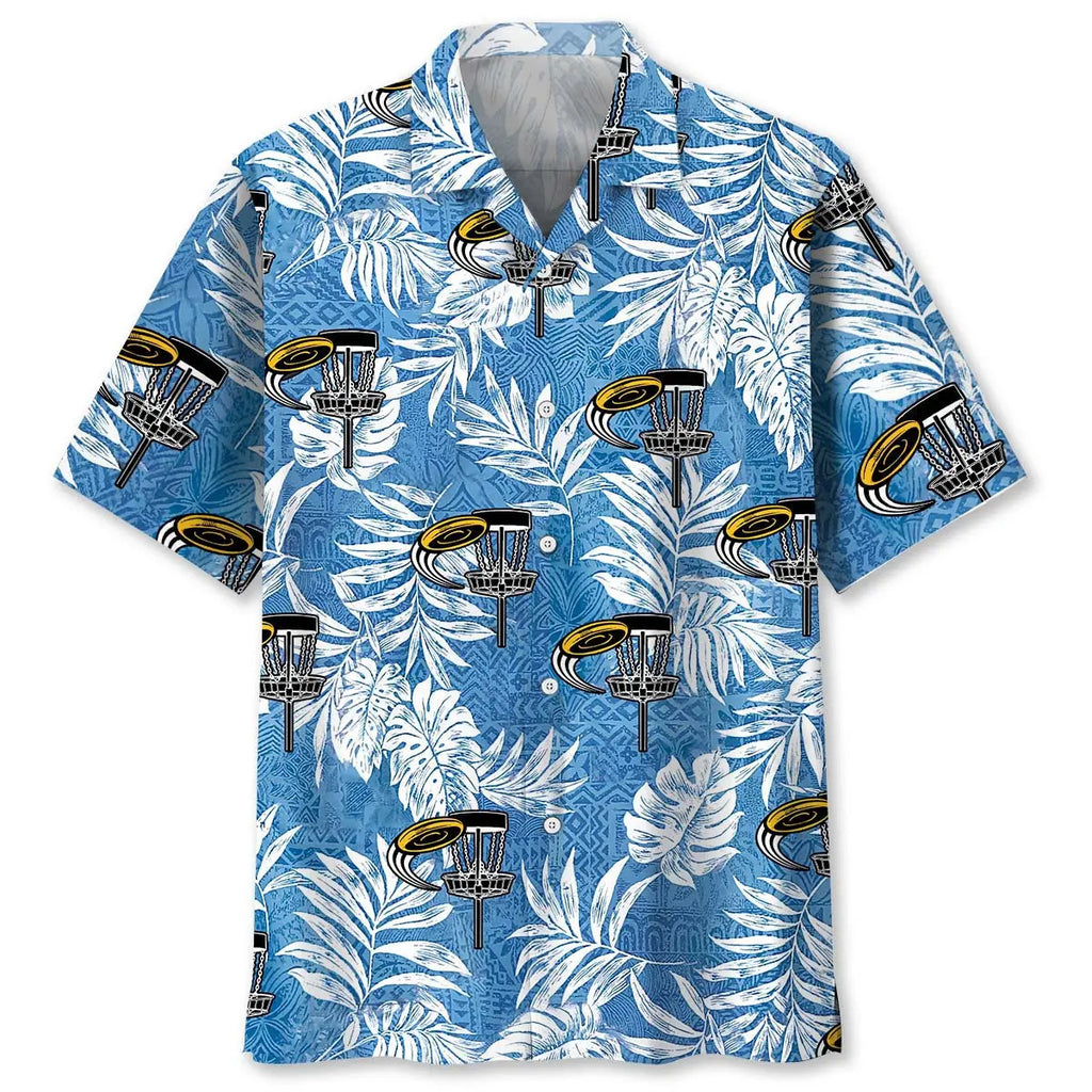 Hawaiian Shirt / Adults / S Tropical Disc Golf Hawaiian Shirt