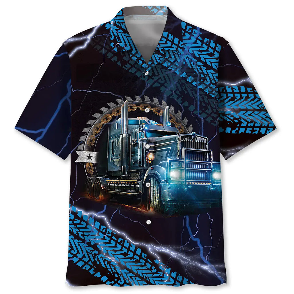 Hawaiian Shirt / Adults / S Trucker Light Hawaiian Shirt