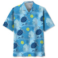 Hawaiian Shirt / Adults / S Turtle Family Tropical Hawaiian Shirt