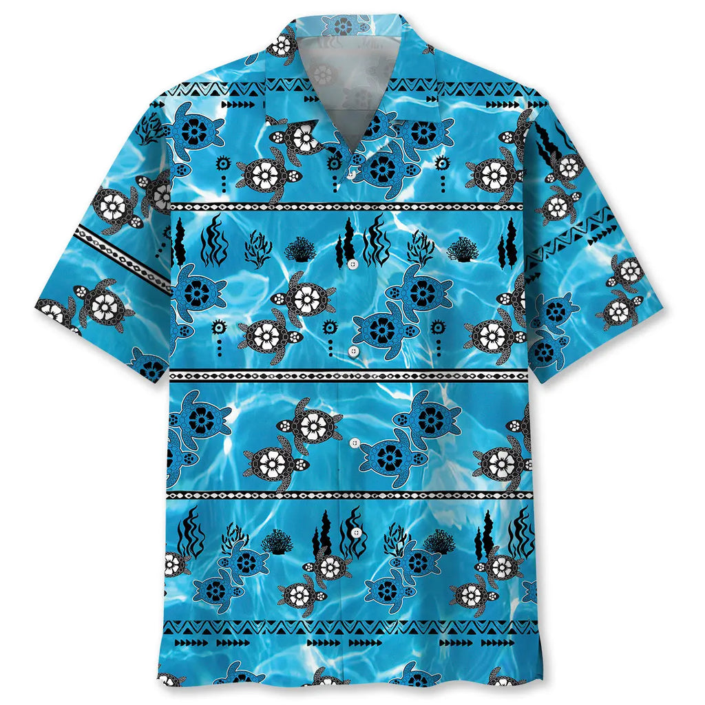 Hawaiian Shirt / Adults / S Turtle Light Hawaiian Shirt