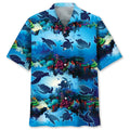 Hawaiian Shirt / Adults / S Turtle Ocean Hawaiian Shirt