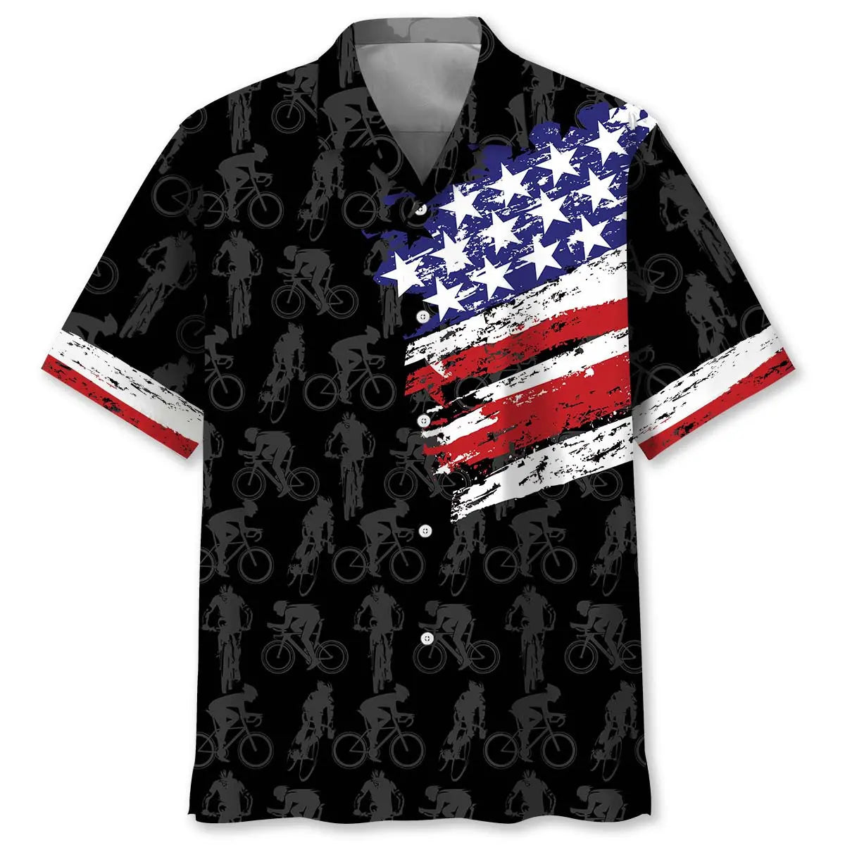 Hawaiian Shirt / Adults / S USA Cycling Hawaiian Shirt
