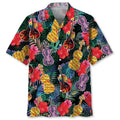 Hawaiian Shirt / Adults / S Violin Tropical Hawaiian Shirt