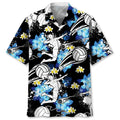 Hawaiian Shirt / Adults / S Volleyball Blue Nature Hawaiian Shirt