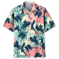 Hawaiian Shirt / Adults / S Volleyball Color Beach Hawaiian Shirt
