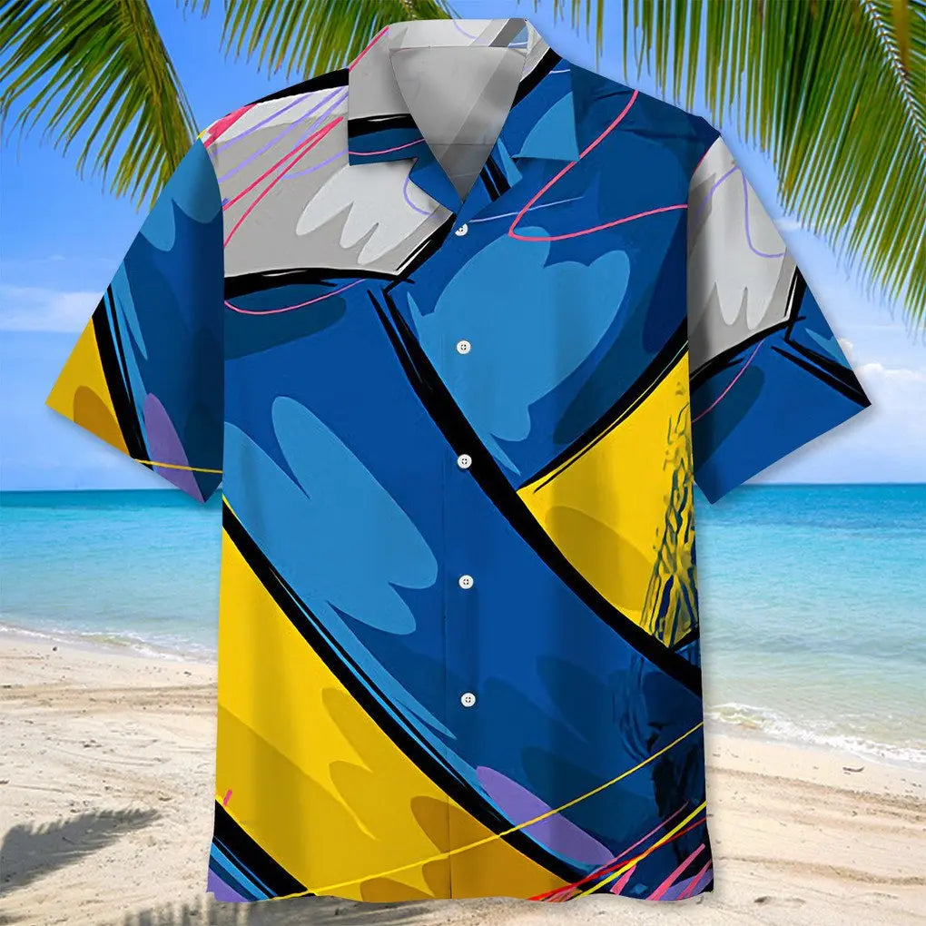 Volleyball Colorful Hawaiian Shirt