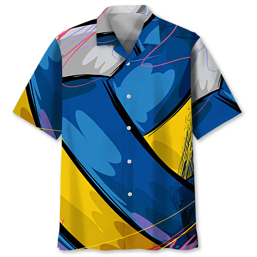 Hawaiian Shirt / Adults / S Volleyball Colorful Hawaiian Shirt