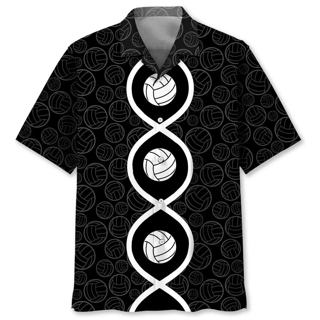 Hawaiian Shirt / Adults / S Volleyball DNA Hawaiian Shirt